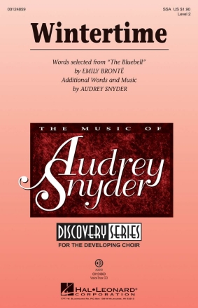 Audrey Snyder, Wintertime SSA Chorpartitur