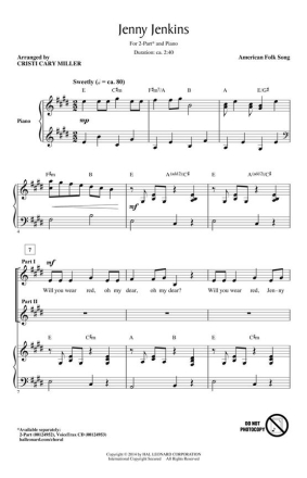 Jenny Jenkins Chor CD