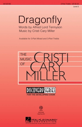 Cristi Cary Miller, Dragonfly 3-Part Choir Chorpartitur