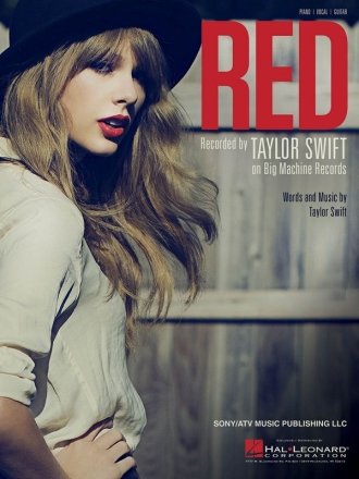 Red Piano, Vocal and Guitar Buch