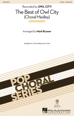 Adam Young, The Best of Owl City 3-Part Choir Chorpartitur