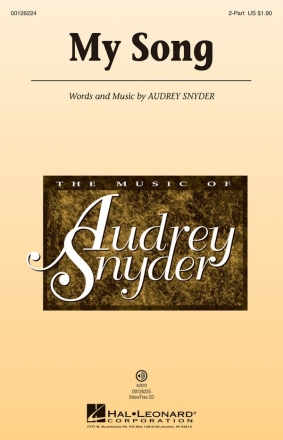 Audrey Snyder, My Song 2-Part Choir Chorpartitur