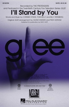 I'll Stand By You SATB Chorpartitur