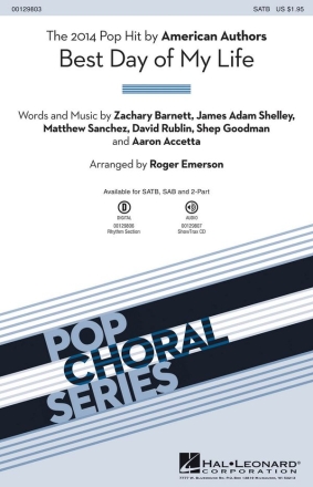 Aaron Accetta_David Rublin_James Adam Shelley_Matthew Sanchez_Shep Goo SATB Chorpartitur