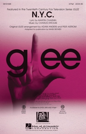 Charles Strouse, N.Y.C. 2-Part Choir Chorpartitur