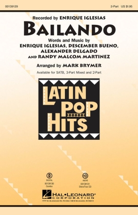 Alexander Delgado, Bailando 2-Part Choir Chorpartitur