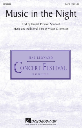 Victor C. Johnson, Music in the Night SATB Chorpartitur