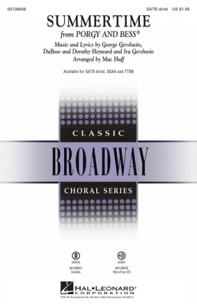 Dorothy Heyward, Summertime SATB Chorpartitur