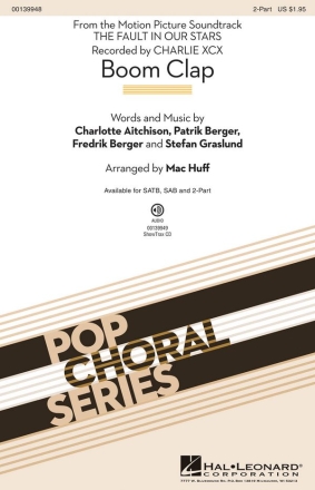 Charlotte Aitchison, Boom Clap 2-Part Choir Chorpartitur