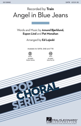 Amund Bjrklund, Angel in Blue Jeans SATB Chorpartitur
