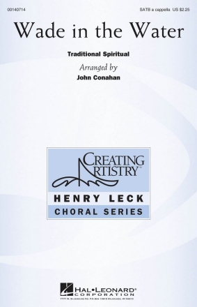 Wade in the Water SATB a Cappella Chorpartitur
