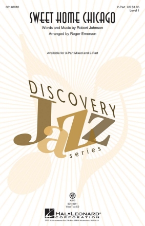Robert Johnson, Sweet Home Chicago 2-Part Choir Chorpartitur
