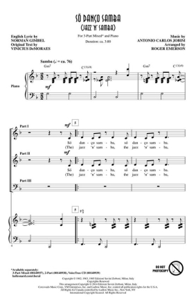 Antonio Carlos Jobim, S Dano Samba (Jazz 'n' Samba) Chor CD