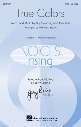 Billy Steinberg, True Colors SATB Chorpartitur