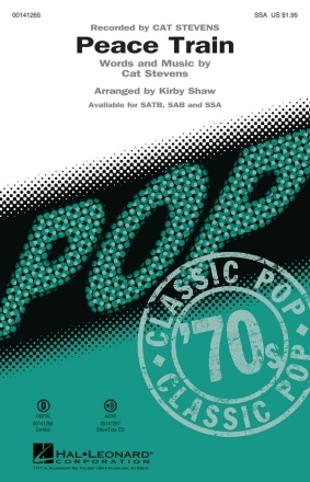 Peace Train SATB Chorpartitur