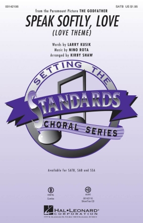 Speak Softly Love SATB Chorpartitur