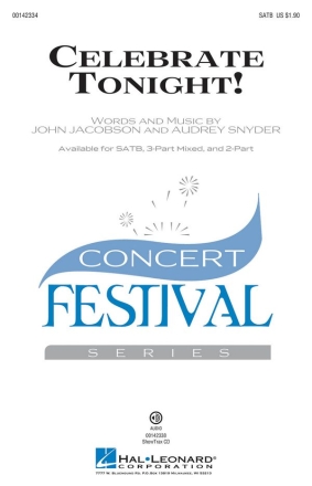 Audrey Snyder, Celebrate Tonight! SATB Chorpartitur