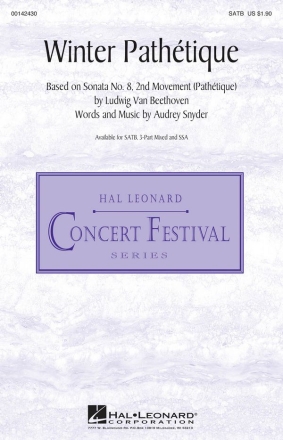 Audrey Snyder, Winter Pathtique SATB Chorpartitur