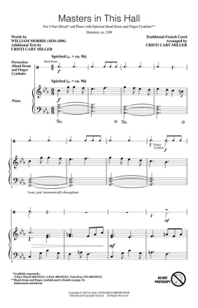 Masters in This Hall Chor CD