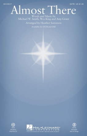 Amy Grant, Almost There SATB Chorpartitur