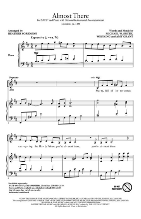 Amy Grant, Almost There Chor CD
