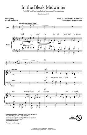 In the Bleak Midwinter Chor CD