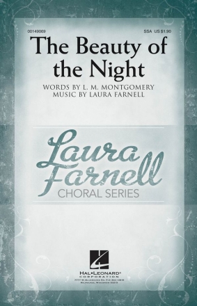 Laura Farnell, The Beauty of the Night SSA Chorpartitur