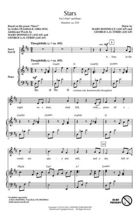 Mary Donnelly_George L.O. Strid, Stars Chor CD