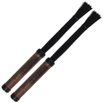 Cajon Brush Pair - Dark Finish  Drumsticks
