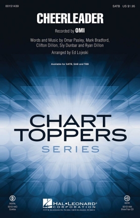 Clifton Dillon, Cheerleader SATB Chorpartitur