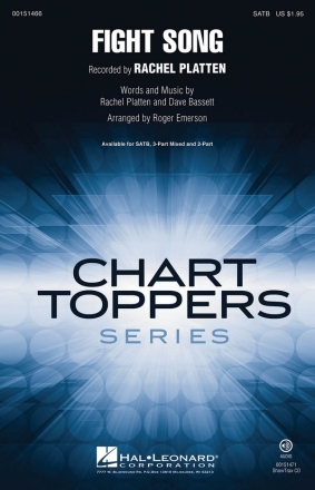 Dave Bassett, Fight Song SATB Chorpartitur