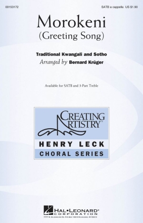 Morokeni SATB a Cappella Chorpartitur
