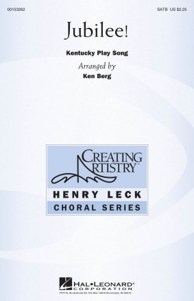 Jubilee! SATB and Piano 4 Hands Chorpartitur