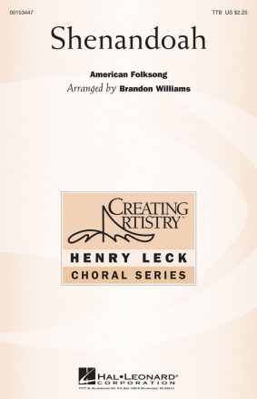 Shenandoah TTB Chorpartitur