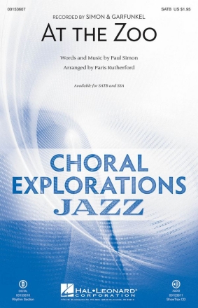 At the Zoo SATB Chorpartitur