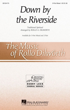 Down by the Riverside 3-Part Choir Chorpartitur