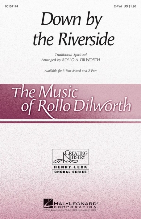Down by the Riverside 2-Part Choir Chorpartitur