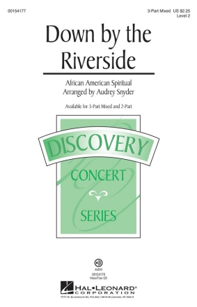 Down by the Riverside 3-Part Choir Chorpartitur