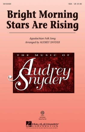 Bright Morning Stars Are Rising SSA Chorpartitur