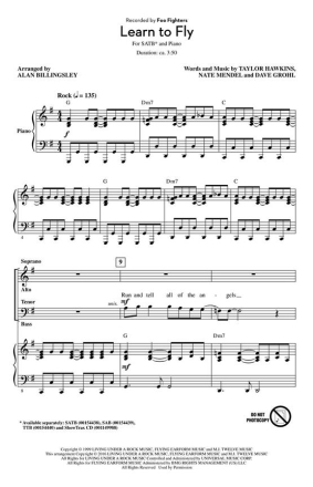 Learn to Fly Chor CD