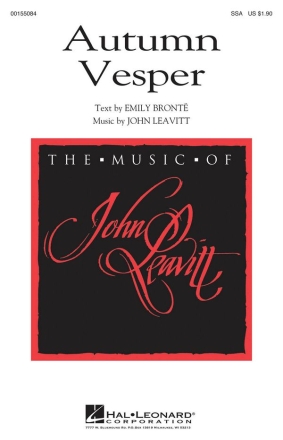 John Leavitt, Autumn Vesper SSA Chorpartitur