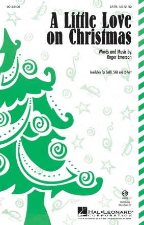 Roger Emerson, A Little Love on Christmas SATB Chorpartitur
