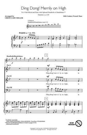 Ding Dong! Merrily on High Chor CD