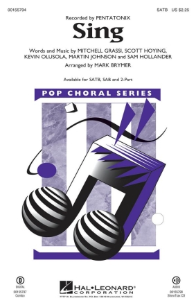 Sing SATB Chorpartitur