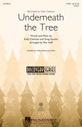 Greg Kurstin, Underneath the Tree 2-Part Choir Chorpartitur