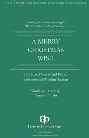 Pepper Choplin, A Merry Christmas Wish Chor CD