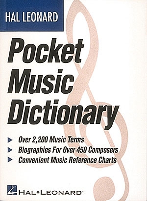 Hal Leonard Pocket Music Dictionary Pre Pack Klavier Display