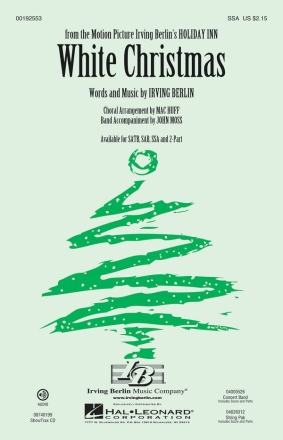 White Christmas SSA Chorpartitur