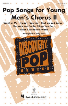 Pop Songs for Young Men's Chorus II  CD