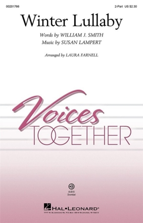 Winter Lullaby 2-Part Choir Chorpartitur
